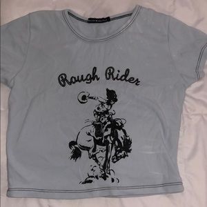 Light blue rough rider Brandy Melville